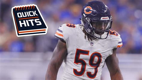 Quick Hits: Expectations high for Chicago Bears defense