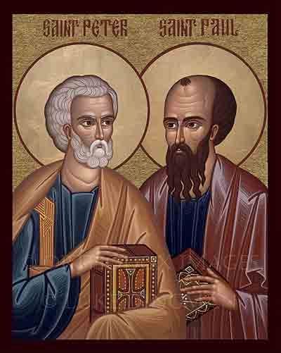 Feast Day for Sts. Peter and Paul, Apostles - Saints & Christian Heroes ...