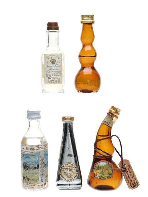 Assorted Italian Grappa - Lot 83825 - Buy/Sell Spirits Online