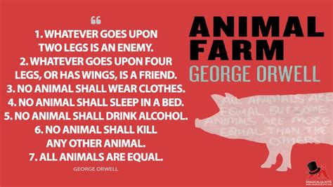 22 Key Quotes from the novel Animal Farm - MagicalQuote | Key quotes, Animal farm george orwell ...