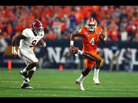 Clemson Vs. Alabama 2017 College Football National Championship Highlights - YouTube