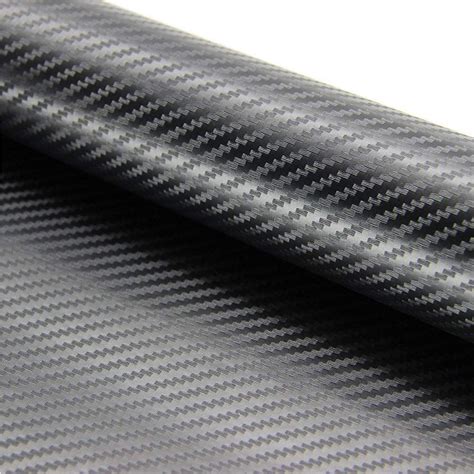 Buy BangShou 2 Rolls Carbon Fiber Vinyl Wrap Sheet 30 x 152CM, Self ...