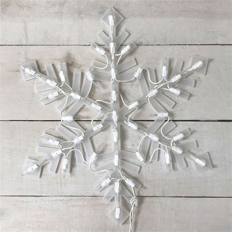 Snowflake Novelty Window Light