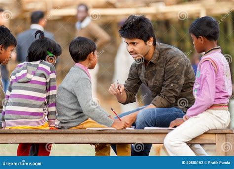 Child Education, Rural India Editorial Photography - Image: 50806162