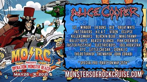 'Monsters of Rock Cruise' announces 2021 music festival | NextMosh