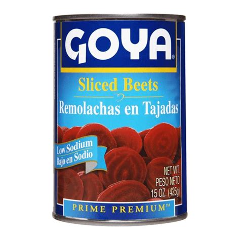 Goya Sliced beets Low Sodium | Dog food recipes, Low sodium, Beets