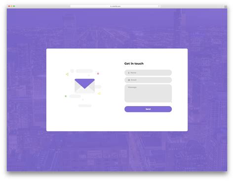 40 Best Free HTML5 & CSS3 Contact Form Templates 2024 - Colorlib