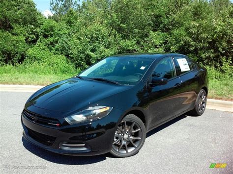 Pitch Black 2016 Dodge Dart SE Exterior Photo #113547583 | GTCarLot.com