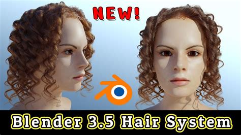 How to Create Realistic Hair in Blender 3.5 New Hair System - YouTube