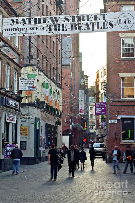 Mathew Street Liverpool Photograph by Ken Biggs | Fine Art America