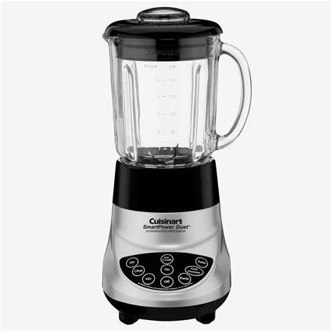 Simple Cuisinart SmartPower Duet Blender/Food Processor, Brushed Chrome ...