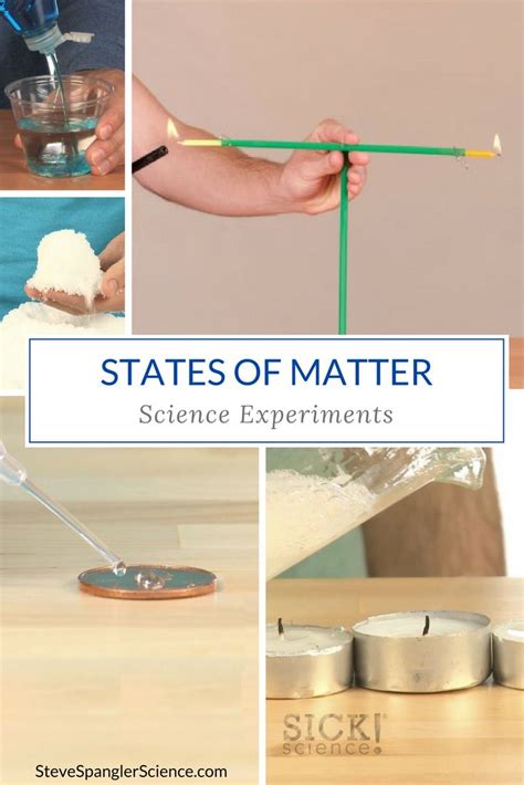 States of Matter Experiments – Steve Spangler Science Experiments | Steve Spangler Science Lab ...