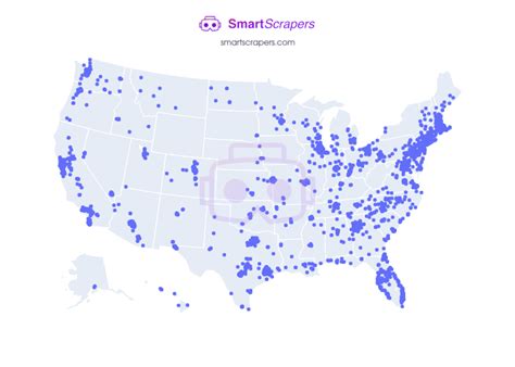 Numbers of Mattress Firm in United States | SmartScrapers