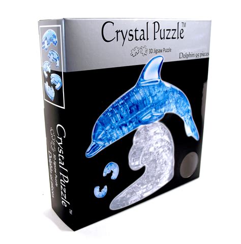 3D Crystal Puzzle - Dolphin | Pink Cat Shop