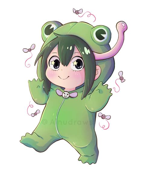 Cute Asui Fanart Cute Mha Tsuyu - Draw-quack