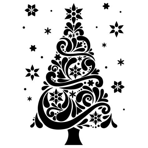 Laser Engraving Decor Christmas Tree Laser Cut CDR File | Vectors File