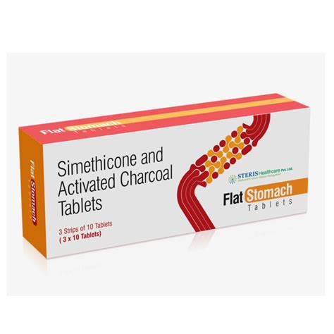 Simethicone Activated Charcoal Tablets at Rs 49.75/box | Charcoal Tablets in Jaipur | ID ...