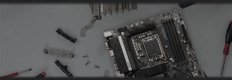 MSI PRO B660-A Motherboard, ATX - Intel 12th Gen Processors