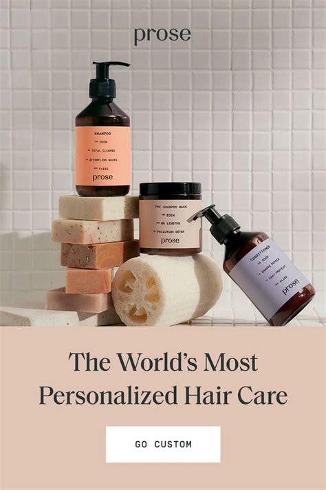 Prose Personalized Hair Care | Hair care, Natural skin care, Hair growth diy