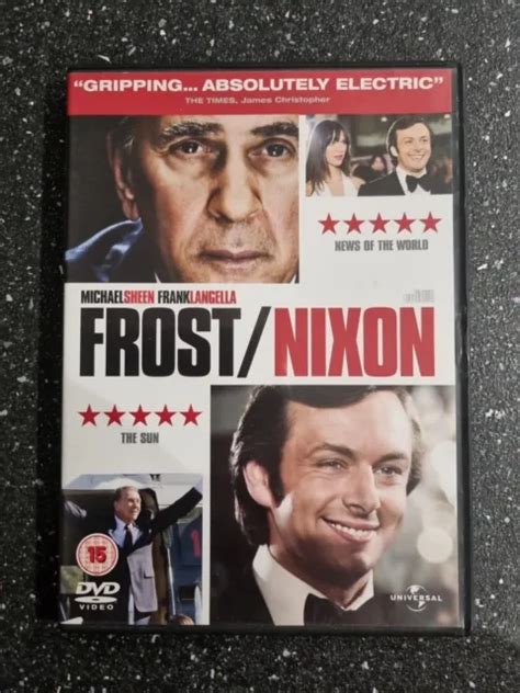 FROST/NIXON (DVD, 2009) Michael Sheen, Frank Langella, David Frost ...