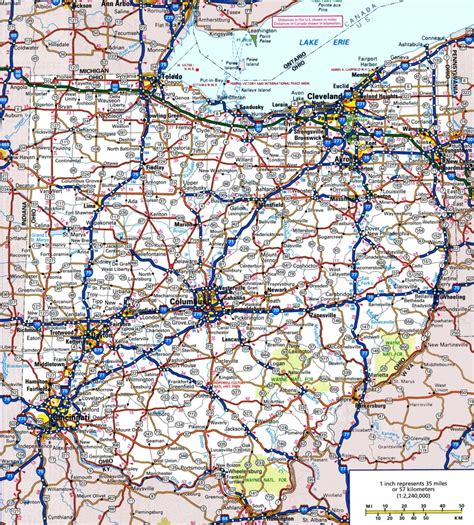 Ohio Road Map - Printable Road Maps | Printable Maps