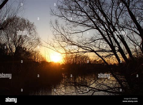 Autumn Sunset in Japan Stock Photo - Alamy