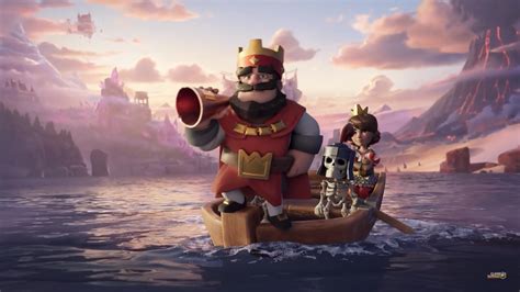 [IDEAS] Hear me out... A clash royal king skin FOR the clash of clans KING! (and maybe the clash ...