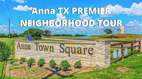 Anna, Texas New Builds - Anna Town Square - YouTube