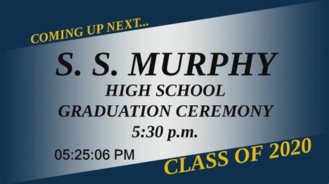 Mobile County Public Schools - Murphy High School Graduation 2020