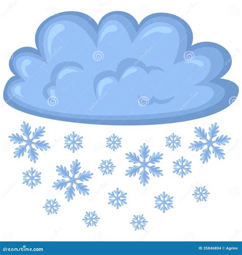 Cloud Of Snow Stock Images - Image: 35846804