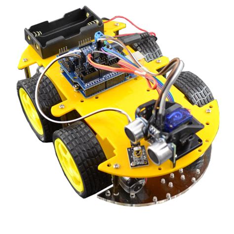 Bluetooth Multi-Function Intelligent Smart Car Kit for Arduino Robot