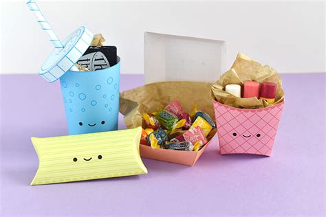 Friendly Fast Food Printable Boxes | Handmade Charlotte