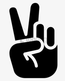 Upside Down Peace Sign Fingers Emoji - Well, i use the peace sign often when i write or say ...