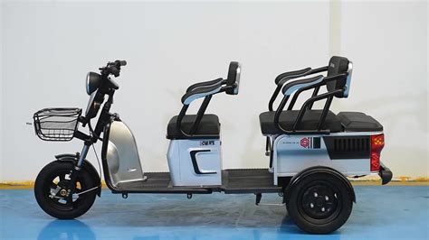 Foldable Rear Seat Electric Tricycles For Adults From China Bicicleta Electrica Manufacturer ...