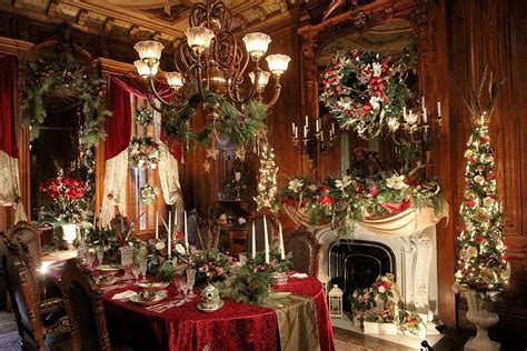 Christmas finery at Victoria Mansion - Portland Press Herald Victorian ...