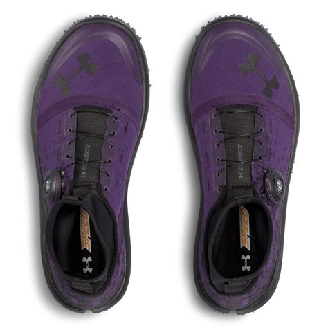 Under Armour Rubber Women's Ua Speedtire Ascent Mid Running Shoes in Purple - Lyst