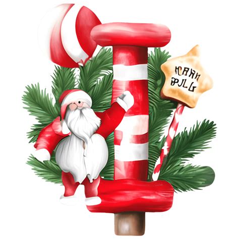 Santa and North Pole Sign · Creative Fabrica