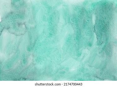 Watercolor Light Sea Green Background Texture Stock Illustration ...