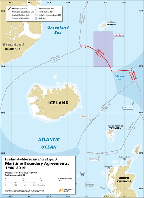 Iceland–Norway (Jan Mayen) Maritime Boundary | Sovereign Limits