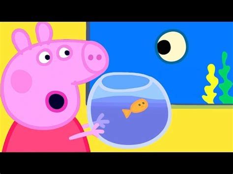 Peppa Pig Official Channel | Peppa Pig Visits the Aquarium with Goldie ...