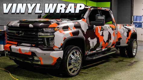 Make your Truck Look Less Boring With A Vinyl Wrap - YouTube