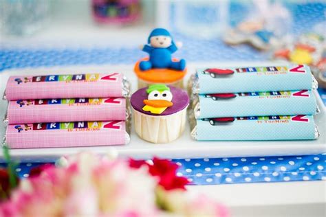 Kara's Party Ideas Girly Pocoyo Party via Kara's Party Ideas | Kara'sPartyIdeas.com #Pocoyo # ...