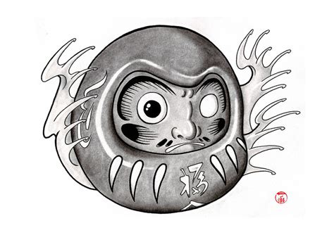 Daruma Doll by Laranj4 on DeviantArt