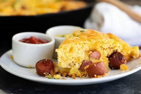 Corn Dog Casserole - Kid Friendly Recipe - Taste and Tell