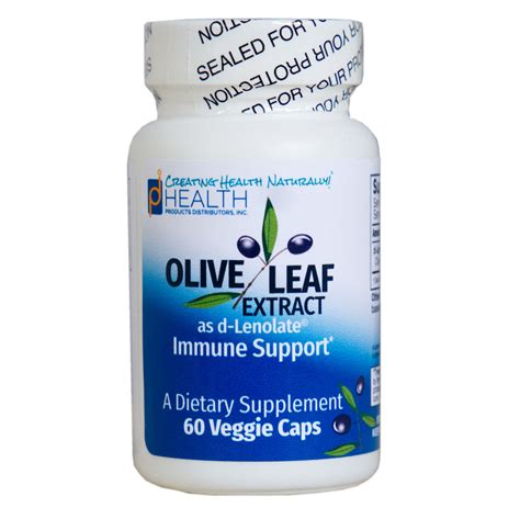 Olive Leaf Extract 500 mg (60 vcaps) - Health Products Distributors