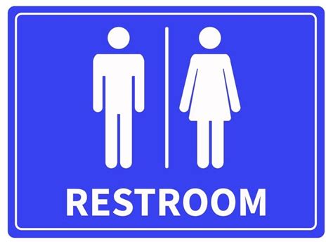 Restroom room Signage | Lazada PH