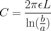 Cylindrical Capacitor Capacitance