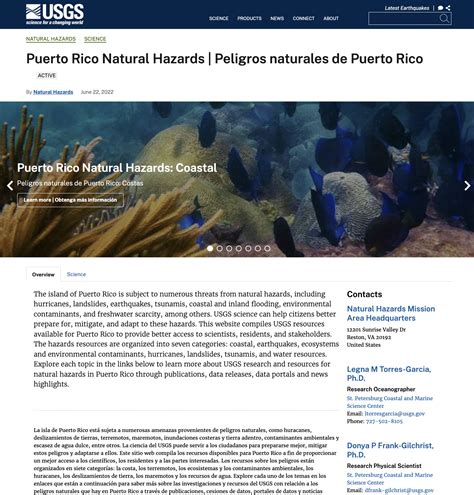 Puerto Rico’s State of the Climate 2014-2021: Assessing Puerto Rico’s ...