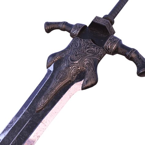 Just finished recreating the Wolf Knight Greatsword in 3D! Took a lot of liberties with the ...