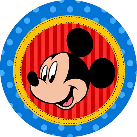 Disney Mickey Clubhouse Free Printable Cupcake Wrappers and Toppers. - Oh My Fiesta! in english